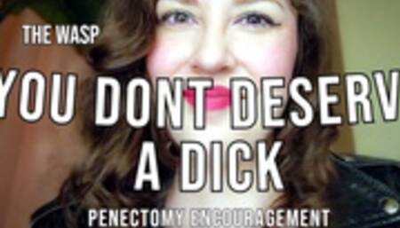 You Don't Deserve a Dick