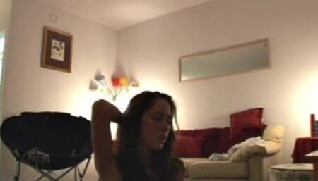 BrookeSkye petite fingering pussy closeup