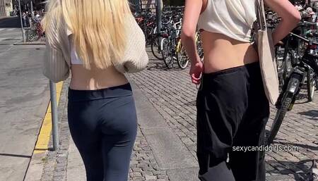 Young Teen In Leggings