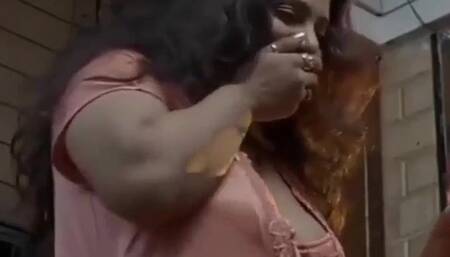 dirty minded housewife play with servent boy