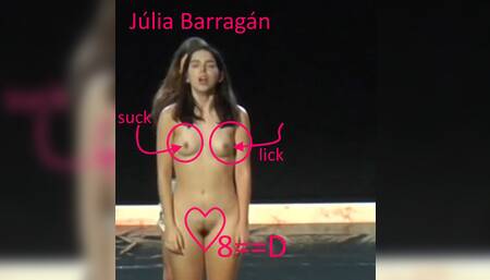 Júlia Barragán her bushy cumhole is very tight