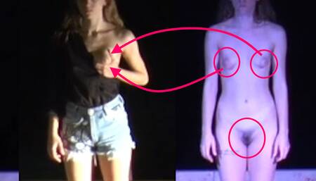 Júlia Morella Geli loves to squeeze her funny titties