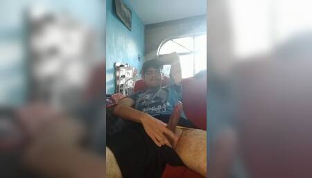 Cum Explosion from The Huge Bulk of My Cock