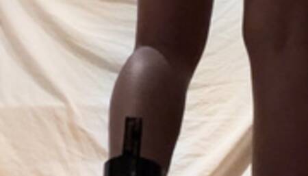 Cock trample and ballbusting in my dr marten shoes