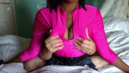 Groped Milked Sucked Cum on Tits