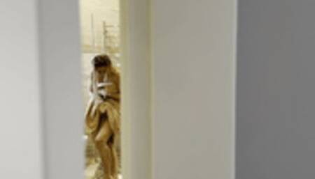 spying on his stepmother and touching her (legs)