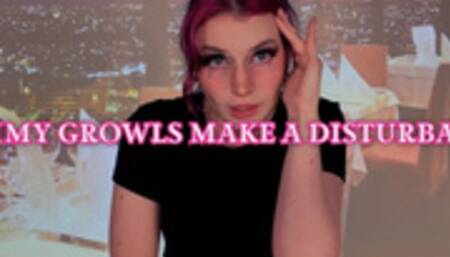 Tummy Growls Make a Disturbance