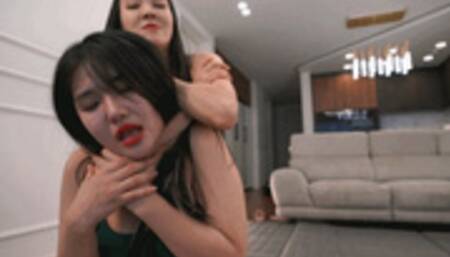 Korea-Japan catfight league vol 4 Final trials 1 Pro-style