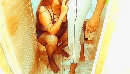Indian Rose Hard Fucked With Plumber With Whipped Cream