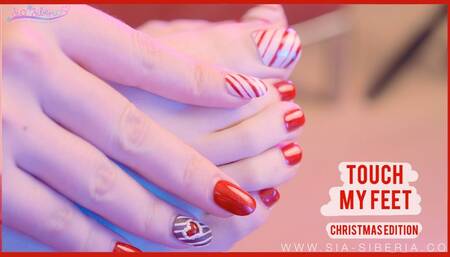 4K Show you my toenails close up