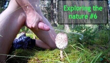 Exploring the nature #6 - Extremely massive cumshot in the woods