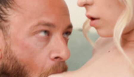 Brad Newman Eats Out Is Blonde Teen Stepsister Lilly Bell