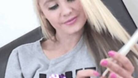 Interactive cum lolly for faggot - Princess Brook - Full Res HD MP4