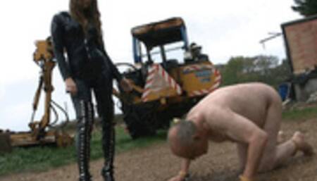 Dehumanized in mud - Princess Brook - Full Res HD MP4