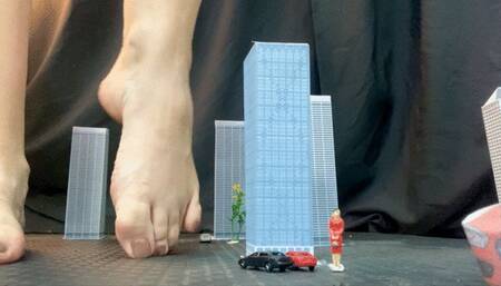 Giantess Crush Building