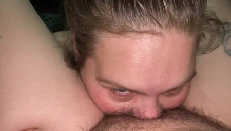 Sucking Small Clit Bitch Making Her Squirt In My Mouth Swallowing Her Juices
