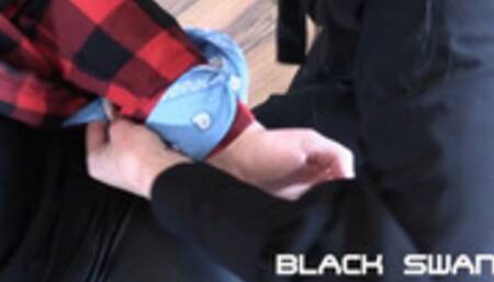 Breath play and dry humps - Miss Duchess and Swann roleplaying again with bandanas