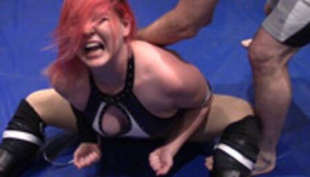 Aria Blake vs Duncan Mixed Wrestling -SDMP4