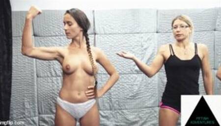 Female Competitive Wrestling - Amanda VS Pamela