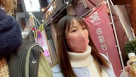 [hmn-188] First Date Love Nakadashi Outdoors Kissing Special Makino Miona Scene 2 P1