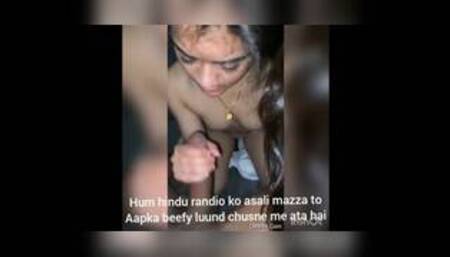 Cute Hindu Women Sucking Musal Cock