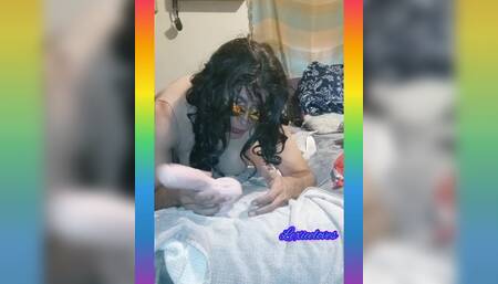 Lexiee is fucking and sucking till she cums in her own mouth