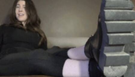 Elodie's Simulated Footjob - Full HD 1080p Version