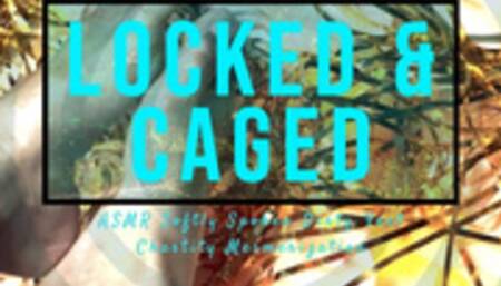 Locked & Caged: Chastity Mesmerization and Ebony Goddess Dirty Bunion Feet Worship ASMR Softly Spoken