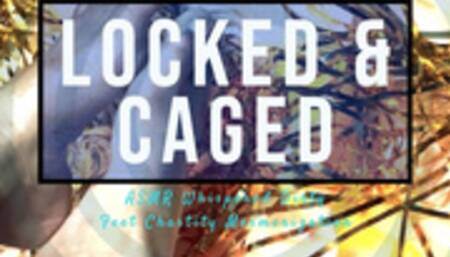 Locked & Caged: Chastity Mesmerization and Ebony Goddess Dirty Bunion Feet Worship ASMR Whispered