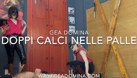 GEA DOMINA - DOUBLE BALLBUSTING