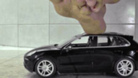 17 minutes under Christins merciless feet floor view