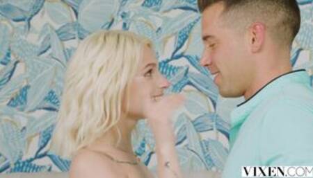 VIXEN Petite Blonde Christy has earth-shattering orgasms