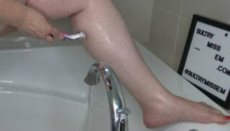 BBW Leg Shaving