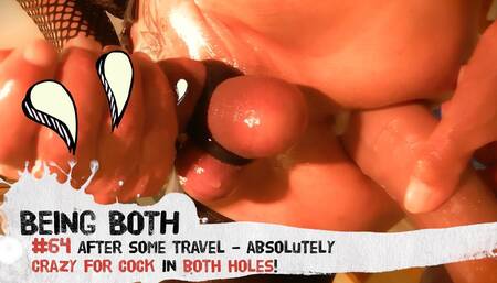 Absolutely Crazy for Cock in Both Holes