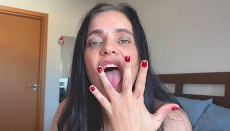 JOI + CEI made by an exhibitionist woman