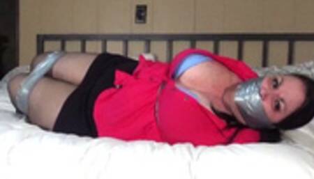 Gina Rae's duct tape escape re-match MP4