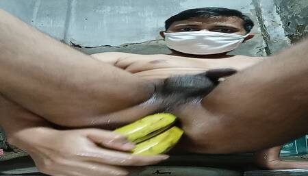 Attempt Two Bananas Inserting My Ass