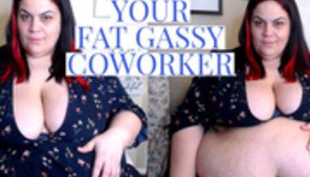 Burping Your Fat Gassy Coworker