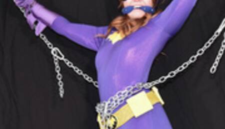 Jayme Batgirl Netted and Chained - MP4