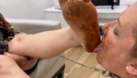 Goddess Lohan - Turning a Queen Into a Dirty-Foot-Licking Slave - HD