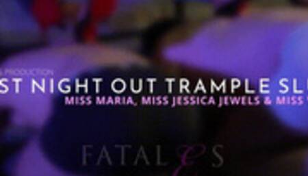 Post night out trample sluts