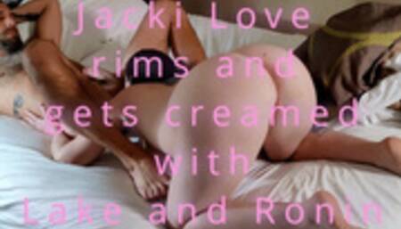 Jacki Love, Rimjobs and Creampies with Lake Reese and Ronin Cage (1080p)