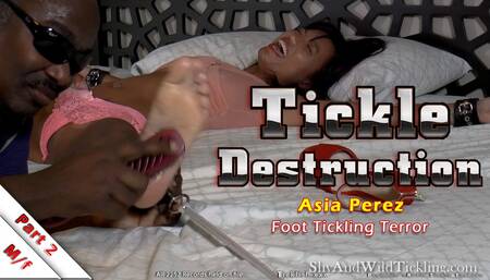 Tickle Destruction - Asia Perez - Pt2 - Foot Tickling Terror