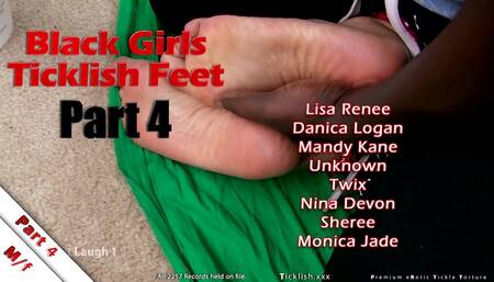 Black Girls Ticklish Feet: Part 4