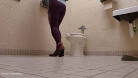 Winter weather means frequent toilet time