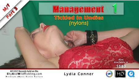 Management: Lydia Conner - Tickled in Undies (nylons)