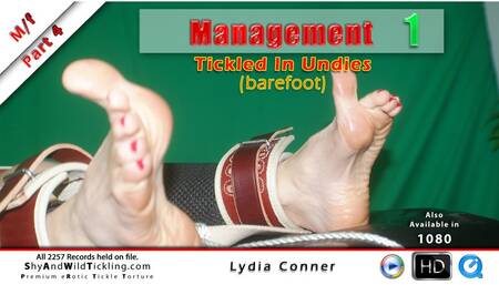 Management: Lydia Conner - Tickled In Undies (barefoot)