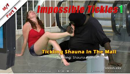 Impossible Tickles 1: Tickling Shauna In The Mall