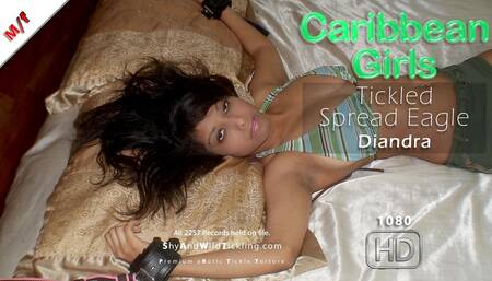 Caribbean Barbie Tickled Spread Eagle - M/f