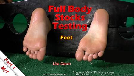 Full Body Stocks Testing Pt1 Feet